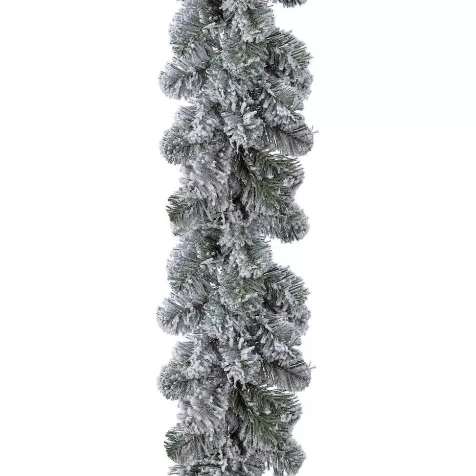 RETIF Girlande Verschneiter Imperialer Tannenbaum O 25 X L 270 Cm