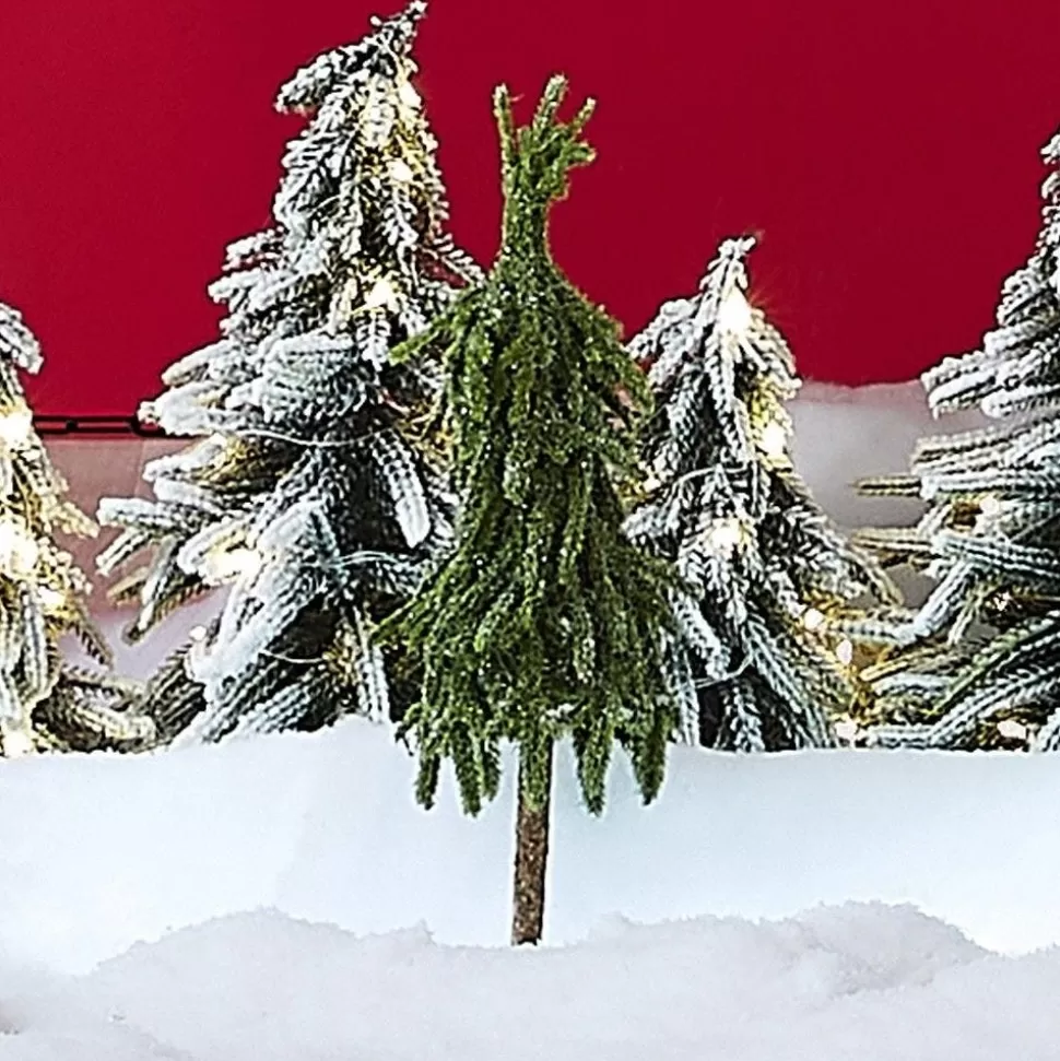 RETIF Gruner Baum Mit Glitzer O 12 X H 35 Cm