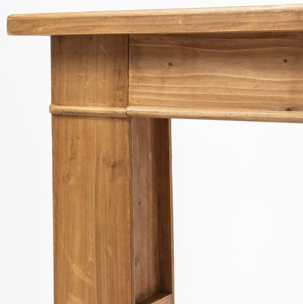 RETIF Holzkonsole Mit Abnehmbaren Regalen B 90 X T 30 X H 80 Cm