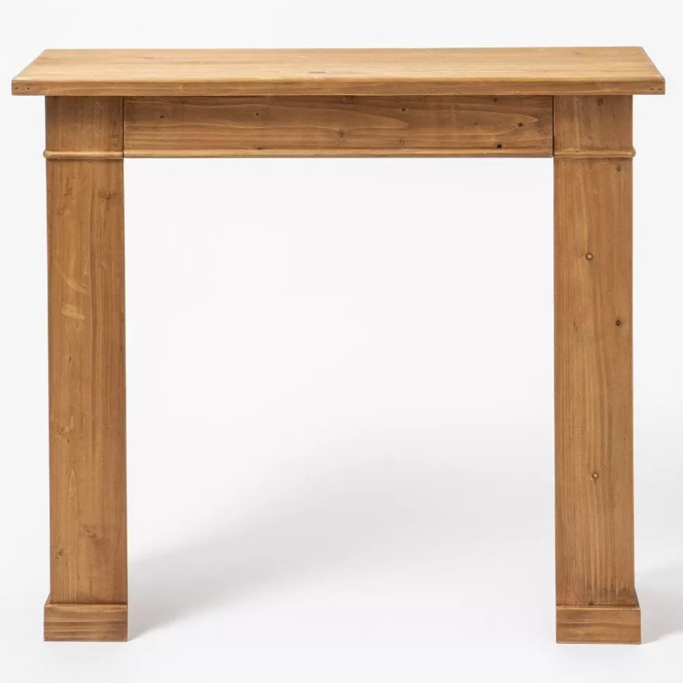 RETIF Holzkonsole Mit Abnehmbaren Regalen B 90 X T 30 X H 80 Cm