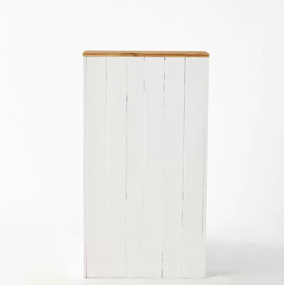 RETIF Holztheke Weis 1 Regalboden Natur L60 X D60 X H110 Cm