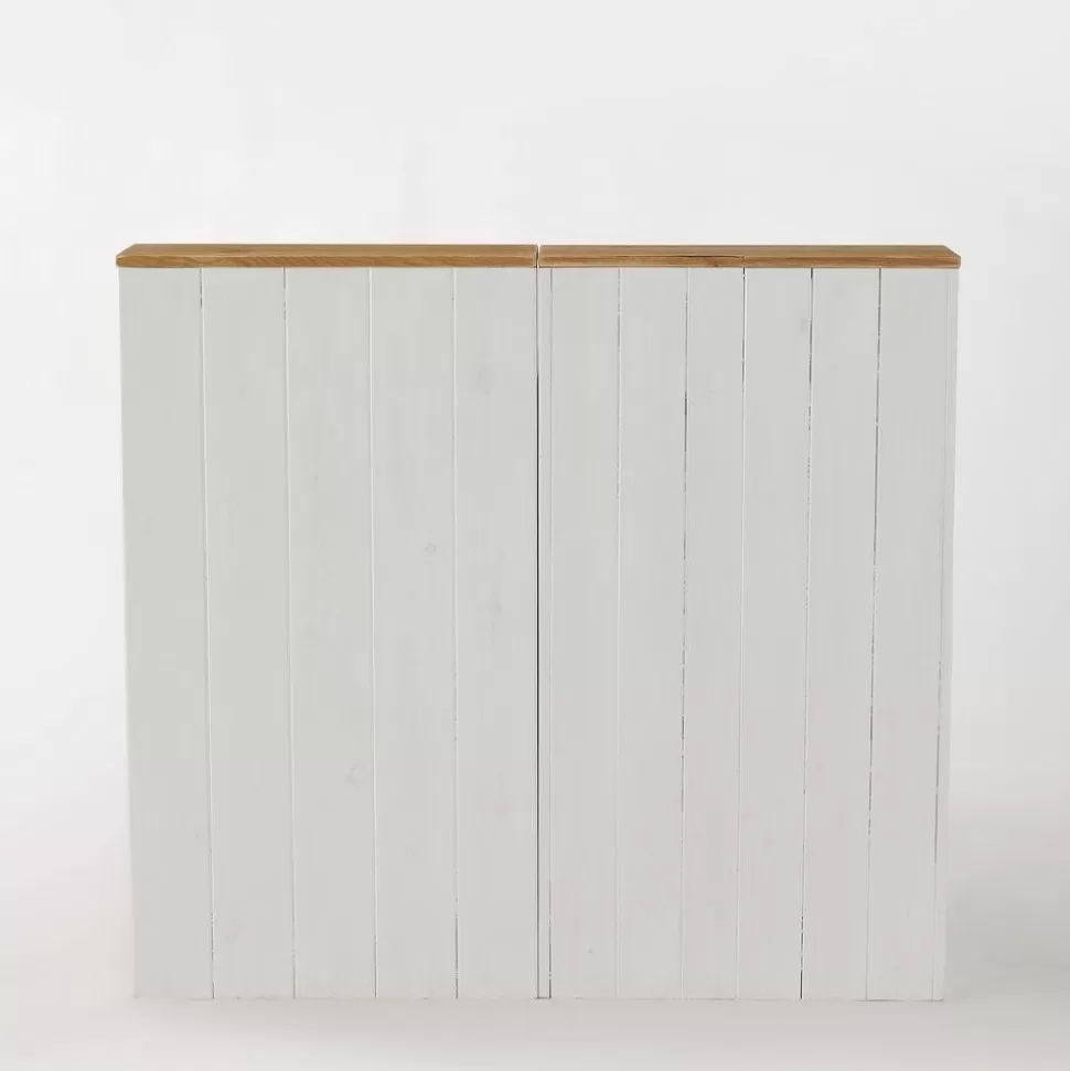 RETIF Holztheke Weis 1 Regalboden Natur L60 X D60 X H110 Cm