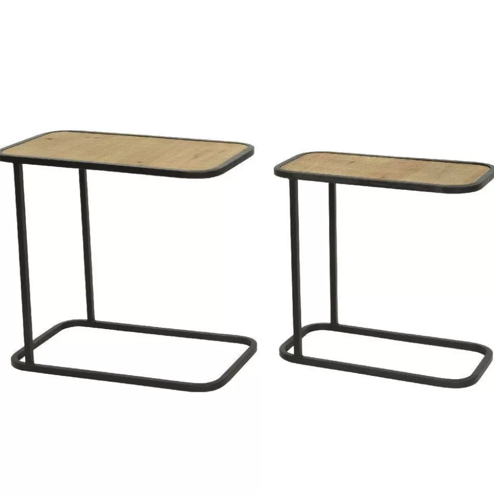 RETIF Klapptische Rechteckig 55 X 31 X 52 Cm + 48 X 25 X 45 Cm 2 Stuck