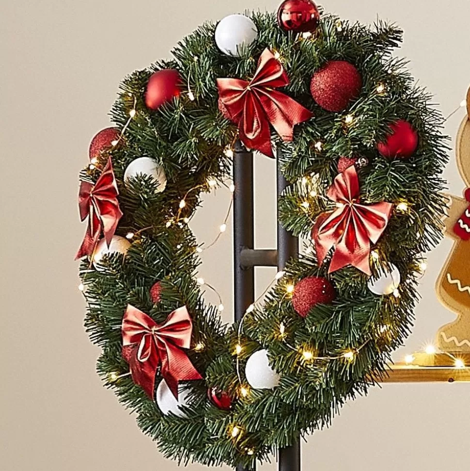 RETIF Kunstlicher Weihnachtskranz "Colorado" O 60 Cm