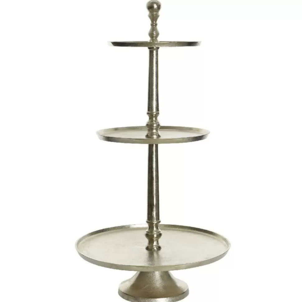 RETIF Stander Mit 3 Ebenen Champagnerfarben O 43 X H 81 Cm